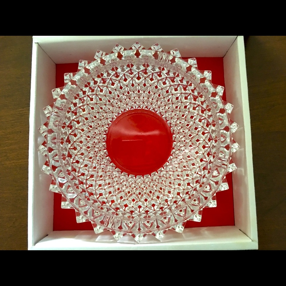 Vintage Hoy Japan Crystal Ashtray